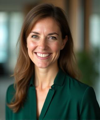 Porträt von Sarah Fischer, Spezialistin für Corporate Training bei TechEdu AG